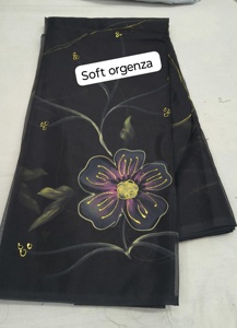 ผ้าโปร่งบางเนื้อนุ่มพร้อมงานพิมพ์ดิจิตอลหรืองานฟอยล์ทำเป็นวัสดุแต่งตัวแฟนซี - Product Image 5