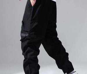 Pantalones Cargo de hombre al por mayor, pantalones Cargo de algodón 100% a la moda con logotipo personalizado, pantalones transpirables para hombre - Product Image 4