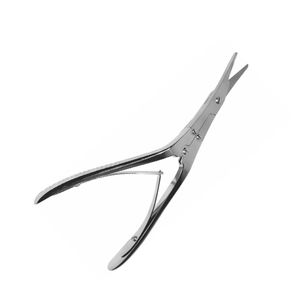 QNQ TC Caplan 19cm Tijeras para tabique nasal dorado Instrumento quirúrgico Vástagos en ángulo Hoja dentada Acero inoxidable Gradeneedle - Product Image 5