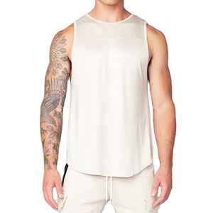 Ropa Deportiva OEM/ODM de Alta Calidad, Camiseta sin Mangas Transpirable para Yoga, Diseño con Dobladillo Curvo, Lisa - Product Image 1