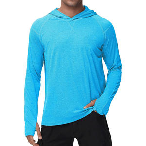 T-shirt de sport à manches longues unisexe UPF 50+ antibactérien 100% polyester 180g personnalisable avec impression par sublimation pour la pêche - Product Image 1