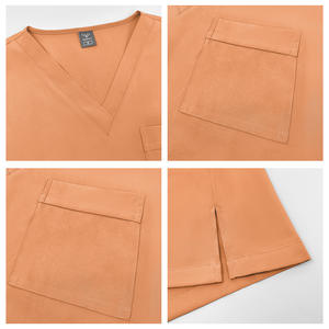 Uniforme Médico Personalizado para Hombre y Mujer, Conjunto de Uniforme de Enfermería, Conjunto de 2 Piezas con Pantalones y Logotipo Personalizado - Product Image 5