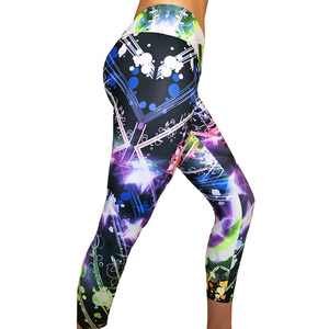 Leggings de sublimation pour femmes de qualité supérieure/Leggings de sport pour femmes de haute qualité/Leggings de sublimation britanniques - Product Image 5