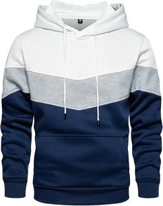 Sudadera con capucha y pantalones de chándal de invierno de secado rápido, teñidos, forrados con forro polar de poliéster/algodón sólido de 280 GSM, para uso diario. - Product Image 1