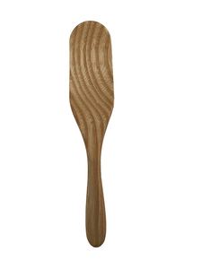 Cuillère en bois traditionnelle faite à la main pour pique-nique de camping avec cuillère en bois naturel légère et durable attachée à la chaîne en métal - Product Image 4