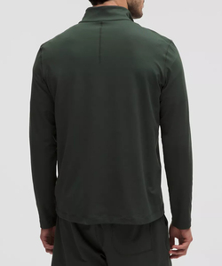 Sweat-shirt à col rond à fermeture éclair sur le devant, coupe décontractée unique, de qualité supérieure, pour hommes, style urbain, tissu doux, chaud et léger - Product Image 2