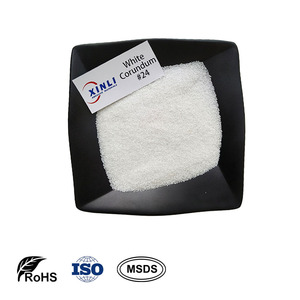 24 Grit Trắng hợp nhất alumina giá WA Trắng <span class=keywords><strong>Corundum</strong></span> Grit Al2O3 vật liệu chịu lửa - Product Image 1