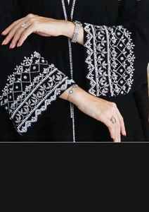 Elegant and <b>Modest</b> Hand Embroidered Abayas for Women - Product Image 2