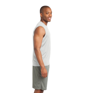 Camiseta sin mangas que absorbe la humedad para hombre - Product Image 3