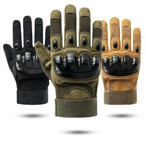Guantes Tácticos de Alta Calidad al por Mayor, Verdes, Completos, Anti-corte, para Caza, Entrenamiento al Aire Libre, Pakistán - Product Image 1