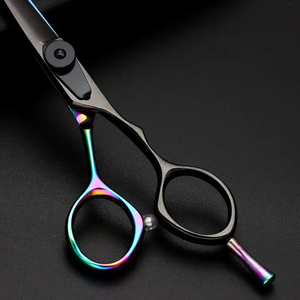 Professional 6-inch Stainless Steel <b>Hair</b> <b>Scissors</b> High Quality Beauty Design Straight Blade with Sharp Tip <b>for</b> <b>Thinning</b> Styling - Product Image 6