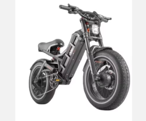 Bicicleta Eléctrica de Doble Motor 2500W, Batería Integrada de 52V 60Ah, Alcance de 200 Millas, Velocidad de 40 mph - Product Image 1