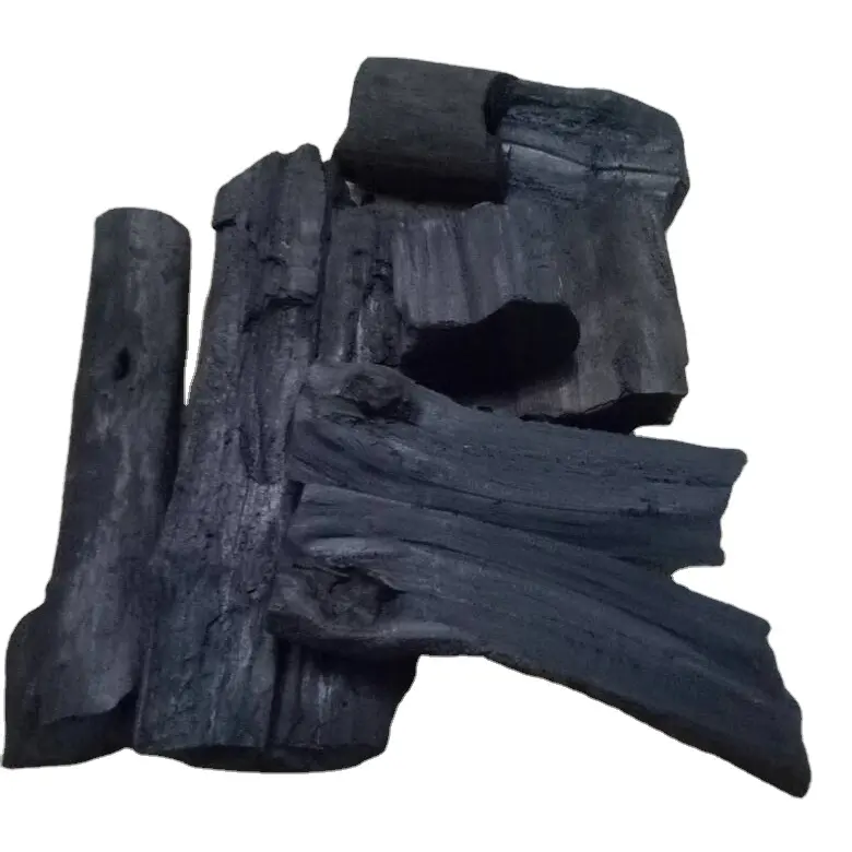 Charbon de bois traité à vendre dans des sacs de 25kg au prix d'usine charbon bon marché longue durée de combustion