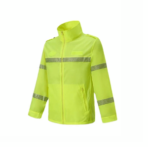 New Soft Industry <b>Construction</b> Lightweight <b>Work</b> Safety Hi Vis Reflective Traffic Control High Visibility Safety <b>Jacket</b> - Product Image 1