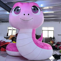 Fête d'Halloween Chenghuang 2026 avec cette mascotte gonflable de bouc démoniaque, idéale pour ajouter une touche effrayante et amusante
