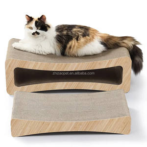 ที่นอนแมวแบบ2-in-1ลายการ์ตูนคลาสสิกหรูหราเป็นมิตรกับสิ่งแวดล้อมหมอนของเล่นสำหรับสัตว์เลี้ยงที่มีรูปทรงหมอนเป็นรอยขีดข่วนและความหนาแน่นสูงยั่งยืน - Product Image 6