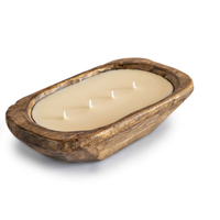 Bol de bougie parfumée en bois en gros de haute qualité pour des occasions telles que le ramadan de Pâques et les fournitures naturelles en vrac de la fête des pères