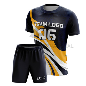 Nouveau design de chemises de badminton chemise de tennis à col rond impression personnalisée t-shirts ensembles d'uniformes de badminton uniformes de tennis élégants pour hommes - Product Image 1