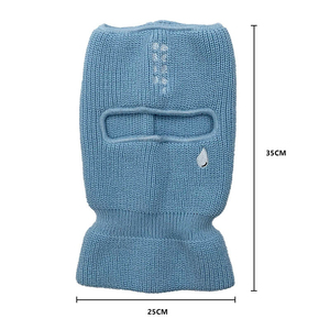 Logo personnalisé Sewingman Nouvelle Arrivée Fabricants Top Ouvert Brodé Un Trou Balaclava Ski Msk - Product Image 2