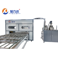 Machine de fabrication automatique de panneaux sandwich en PVC, panneaux alvéolaires en FRP et panneaux en polystyrène pour meubles entièrement en aluminium avec proportionnement automatique