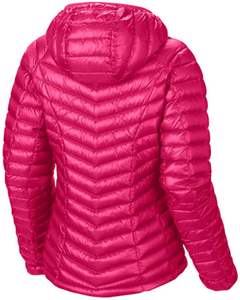 Veste matelassée légère pour femme, rose personnalisée, à capuche, matelassée, manteau d'hiver chaud, isolé, fermeture éclair, vêtements d'extérieur, fabricant OEM personnalisé - Product Image 4