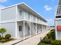 Casa Contenedor Plegable y Móvil de Seguridad Prefabricada de 20 y 40 Pies, Solución Total para Dormitorio, Expandible, Reforzada, 1 Año de Garantía