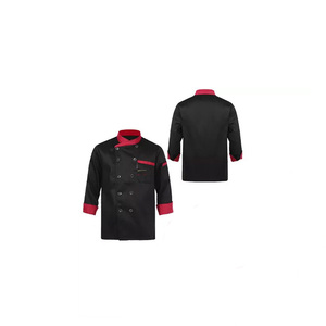 Prix de gros Nouvelle Arrivée Impression Personnalisée 100% Coton Matériel Restaurant et Bar Uniformes Chef Manteau - Product Image 4