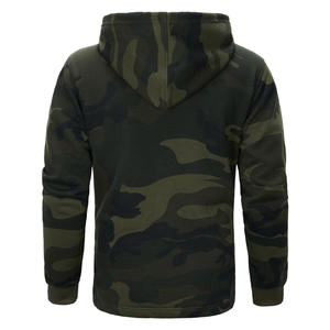 Sudadera con capucha personalizada para hombre con cierre de cremallera completa Proveedor OEM Tela de mezcla de algodón suave Impresión de logotipo Soporte de etiqueta privada - Product Image 5