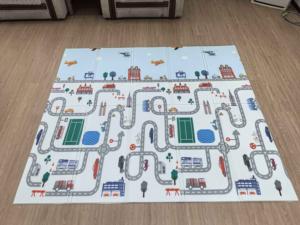 Tapete de Juego Deportivo de Espuma de PU Suave de Alta Calidad, 2 cm de Grosor, Antideslizante y Ligero para Sala de Estar y Picnic - Product Image 2