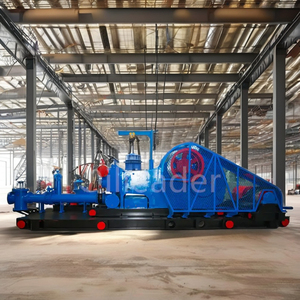 Oilleader F-1300 1300hp hydraul Triplex ly tâm nhu động di động bùn bơm 1 năm bảo hành cho nước dầu khoan tốt - Product Image 1