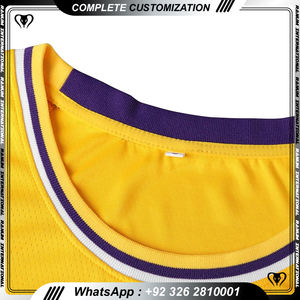 OEM conception personnalisée logo vêtements de basket-ball sublimation maillot de basket-ball uniforme équipe club numéro cousu ensemble de basket-ball - Product Image 4