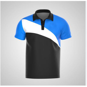 เสื้อยืดสำหรับทุกเพศเสื้อคอปกเสื้อสไตล์ธุรกิจทรงหลวมเสื้อลำลองฤดูร้อนอัตราการดูดความชื้น - Product Image 2