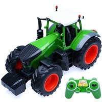 Tracteur RC Double E E351-003 à l'échelle 1:16, camion agricole, transport de foin, camions à débardage, remorque, camion de chantier de grande taille