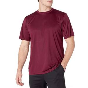 T-shirts pour hommes en coton respirant à manches courtes de style streetwear, couleur noire, OEM personnalisé, coupe slim, col rond - Product Image 6