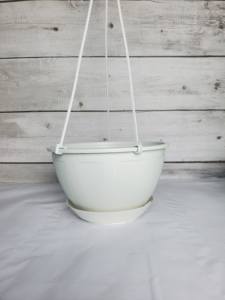 Pot de fleurs rond suspendu pour décoration intérieure et extérieure élégante pour la maison et le jardin - Product Image 6