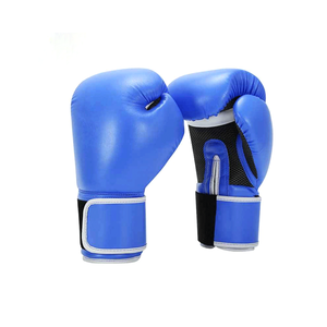 Guantes de Boxeo de Alta Calidad en Poliéster y Cuero con Logotipo Personalizado, Guantes de Sparring Transpirables para Uso Casual Unisex - Product Image 1
