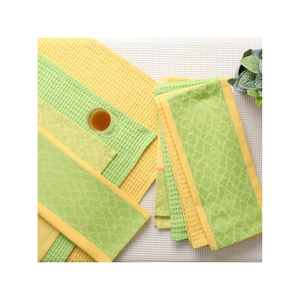 Serviette à vaisselle en coton 100% ultra absorbante, brodée avec un emblème de golf, texture spéciale fusée, 20x30 pouces, 480 GSM, OEM ODM, pour enfants - Product Image 2