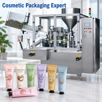 Machine de remplissage universelle de tubes pour tubes souples en aluminium et plastique avec système de contrôle servo, machine d'emballage cosmétique