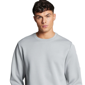 Sweat-shirt ras du cou teint à la mode pour hommes Pratique pour toutes les tenues décontractées Technique brodée Idéal pour l'hiver - Product Image 1