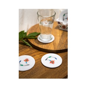 Elegant round Wood <b>Marble</b> & Stone <b>Coasters</b> for Home & Office Stylish Restaurant & Hotel Mats & Pads Decorative - Product Image 6