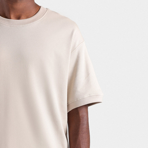 T-shirt en gros sérigraphie col rond t-shirt 100% coton fabricant T-shirts décontractés pour hommes - Product Image 4