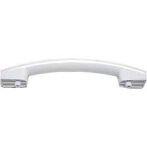 มือจับประตูไมโครเวฟ Whirlpool รุ่น W10445124 สีขาว ทำจากพลาสติก อะไหล่เตาอบในครัวเรือน ใช้งานร่วมกันได้ดี - Product Image 1