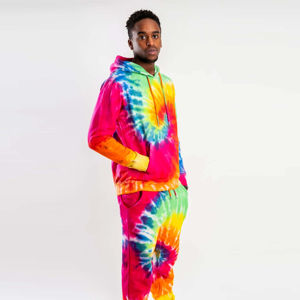 Survêtement respirant pour homme Tie Dye Nouvelle mode Vêtements de sport Vêtements de sport Grande taille Survêtement de course - Product Image 6