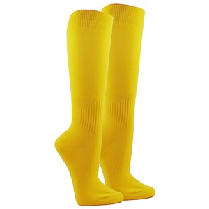 Chaussettes de sport pour hommes avec logo athlétique personnalisé Chaussettes de sport en coton et nylon à motif imprimé brodé Tricotées pour la saison de printemps Placement du logo - Product Image 1