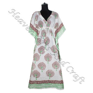 Robe de soirée pour femmes africaines, robes ethniques, robes kaftan pour femmes, longues robes kaftan/caftan, vêtements en coton, robe kaftan pour femmes KFCL074 - Product Image 5