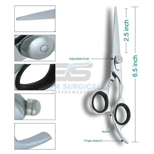 Ciseaux à cheveux de haute qualité à lame tranchante, ciseaux de coupe de cheveux tranchants pour coiffeurs professionnels - Product Image 3