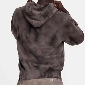 Ropa fabricante Streetwear Vintage sudadera pulóver Puff impresión personalizada para hombre, sudaderas con capucha de mezcla de algodón - Product Image 4