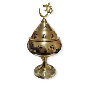 Jérusalem Église Fourniture Brûleur d'encens en laiton Mariage et vacances Décoratif Nouveau brûleur d'encens luxueux pour accessoire religieux - Product Image 4