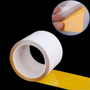 Vizlent White Gloss Resistant High Temperature PCB Barcode Serial Number <b>Thermal</b> Transfer Polyimide <b>Label</b> Sticker Roll Material - Product Image 1