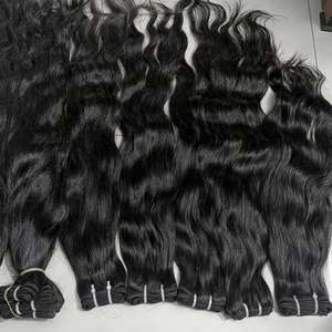 12A Raw Indian Temple Hair Sin procesar Virgen Cutícula Alineada Cabello Estilo Yaki DE LA India - Product Image 1